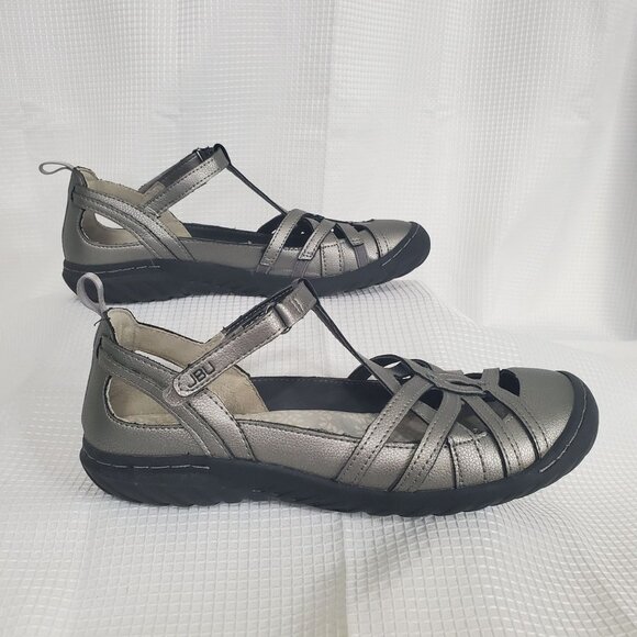 JBU Jambu Womens 8.5M Sandals Shoes Mary Jane Strappy Adjustable Comfort Casual - Picture 5 of 11